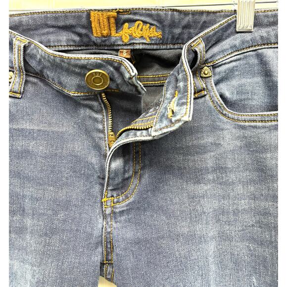 Kut From the Kloth Jeans Skinny Zip Ankle Medium Wash Size 6 - Picture 3 of 7